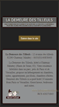 Mobile Screenshot of lademeuredestilleuls.com